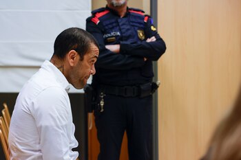 Dani Alves en su juicio
