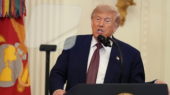 Donald Trump afirmó que Irán está “acabado” y que no recibirá “ni diez centavos” de EEUU
