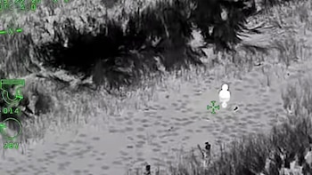 El momento en que agentes