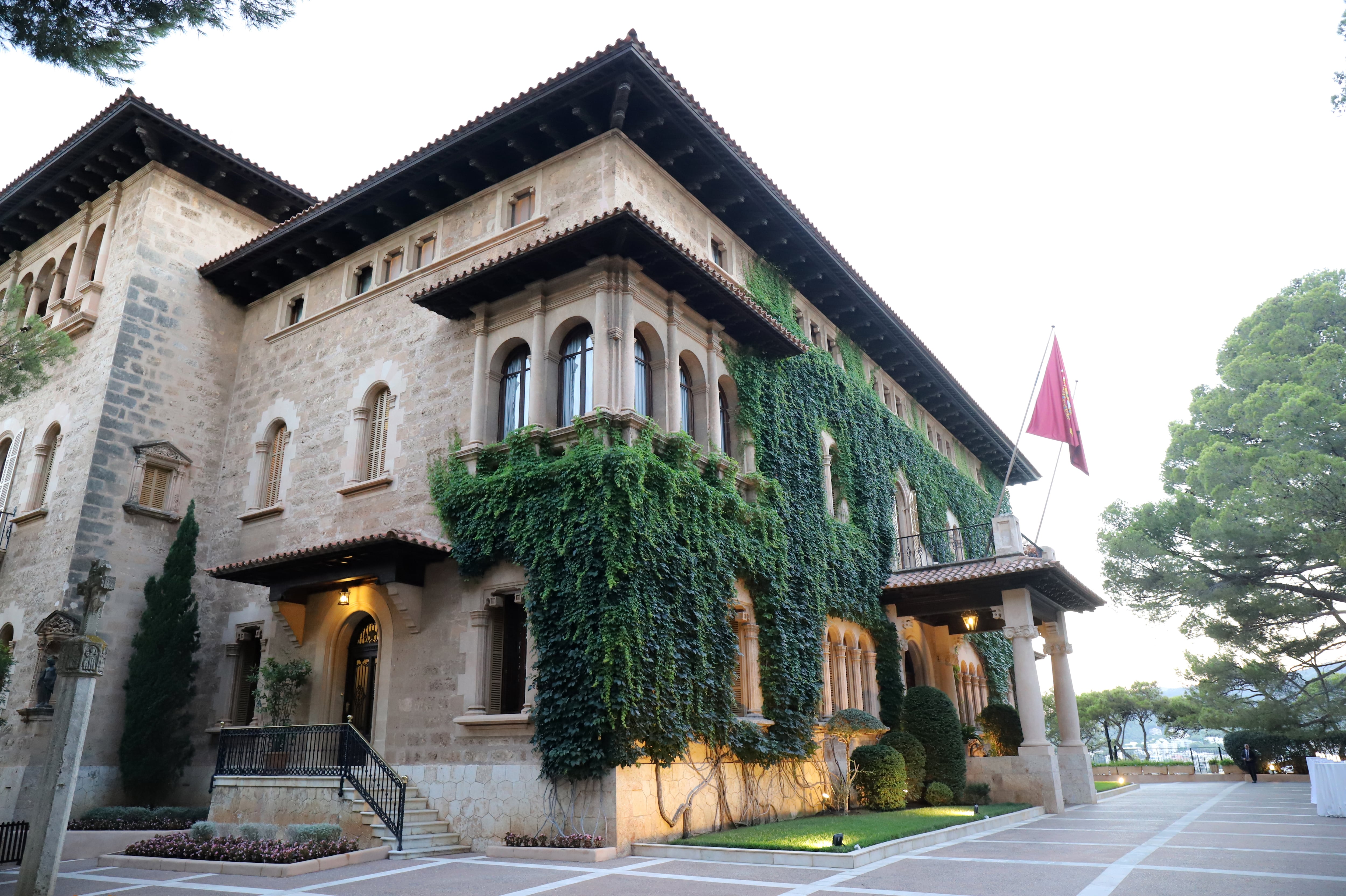 El Palacio de Marivent en una imagen de archivo. (Raúl Terrel / Europa Press)
