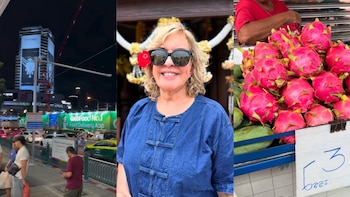 Georgina Barbarossa mostró su travesía