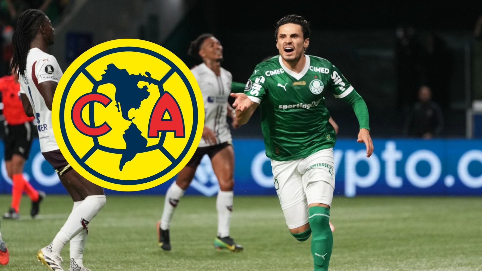 La directiva del América estaría priorizando la liberación de plazas de extranjeros para registrar al brasileño Raphael Veiga como refuerzo clave. (Especial)