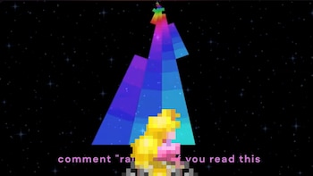 El experimento incluye siete personajes, entre ellos Mario, Toad, Yoshi, Peach, Luigi, Wario y Bowser, y se controla con las teclas W, A y D.