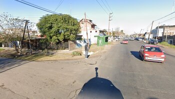 La esquina del accidente