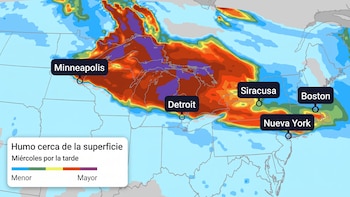 Estos son los estados bajo alerta por la calidad del aire mientras el humo de Canadá afecta a millones de personas