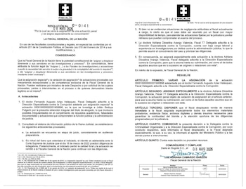 La Fiscalía General de la Nación reasignó el expediente y designó a la fiscal Adriana Dioselina Arango Valencia para asumir la investigación hasta su culminación - crédito @CathyJuvinao/X