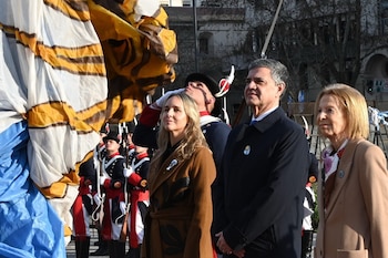 Jorge Macri junto a la vicejefa de Gobierno, Clara Muzzio