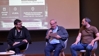 Juan Grabois y el cardenal Ángel Rossi presentaron en Córdoba un libro sobre los mensajes del papa Francisco