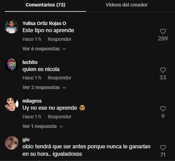 “Nombres que yo no sé que existen”: Nicola Porcella minimiza a Magaly Medina en live con Miguel Arce. Infobae Perú / Captura: TikTok.