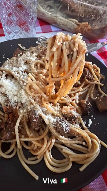 El plato de Wanda Nara