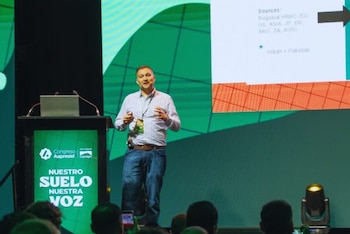 Alejandro Brunori, especialista del INTA Marcos Juárez, Córdoba