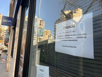 Una oficina del BBVA de