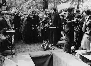 El funeral de Ulrike Meinhof