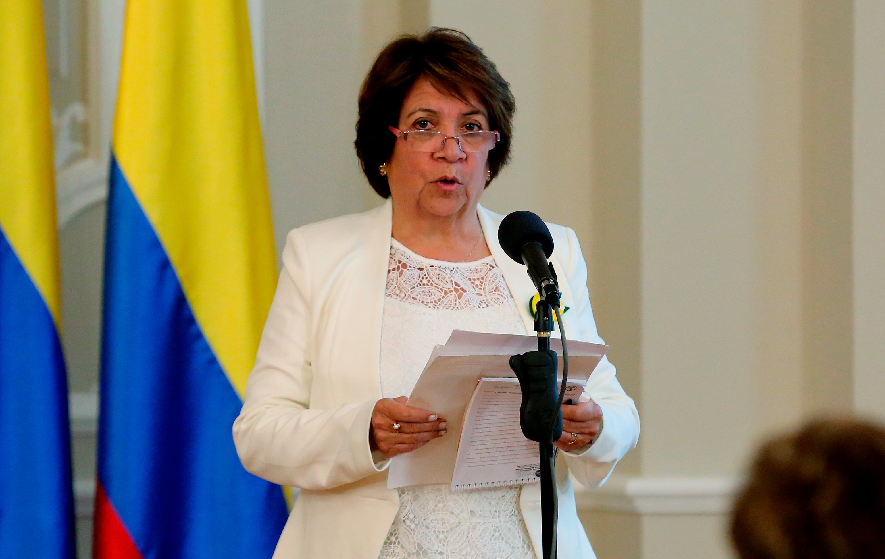 Para Aída Avella, la presidencia del Senado refleja acuerdos y no imposiciones del Ejecutivo - crédito Leonardo Muñoz/EFE