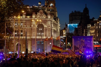 Una marcha recorre Madrid para recordar a Maricarmen. (EFE/ Víctor Lerena)