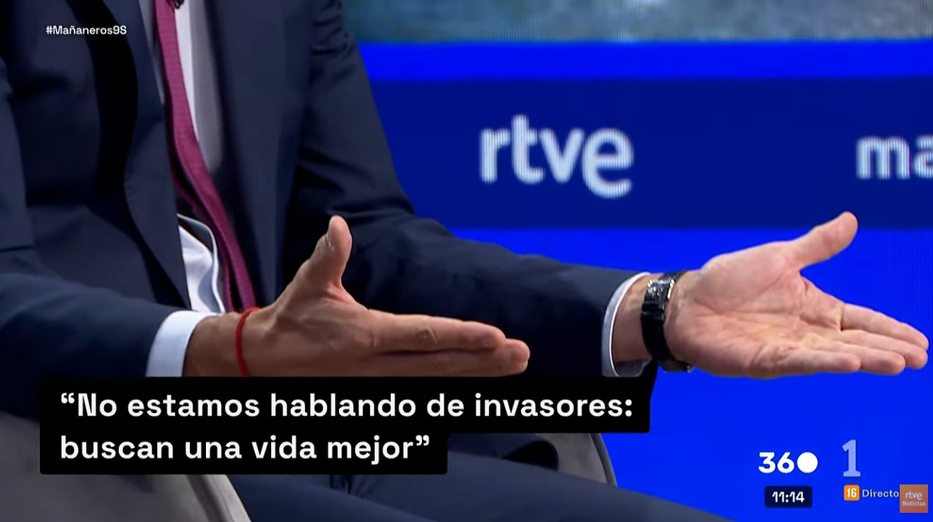 Pedro Sánchez, presidente del Gobierno, entrevistado en 'Mañaneros 360' en TVE.