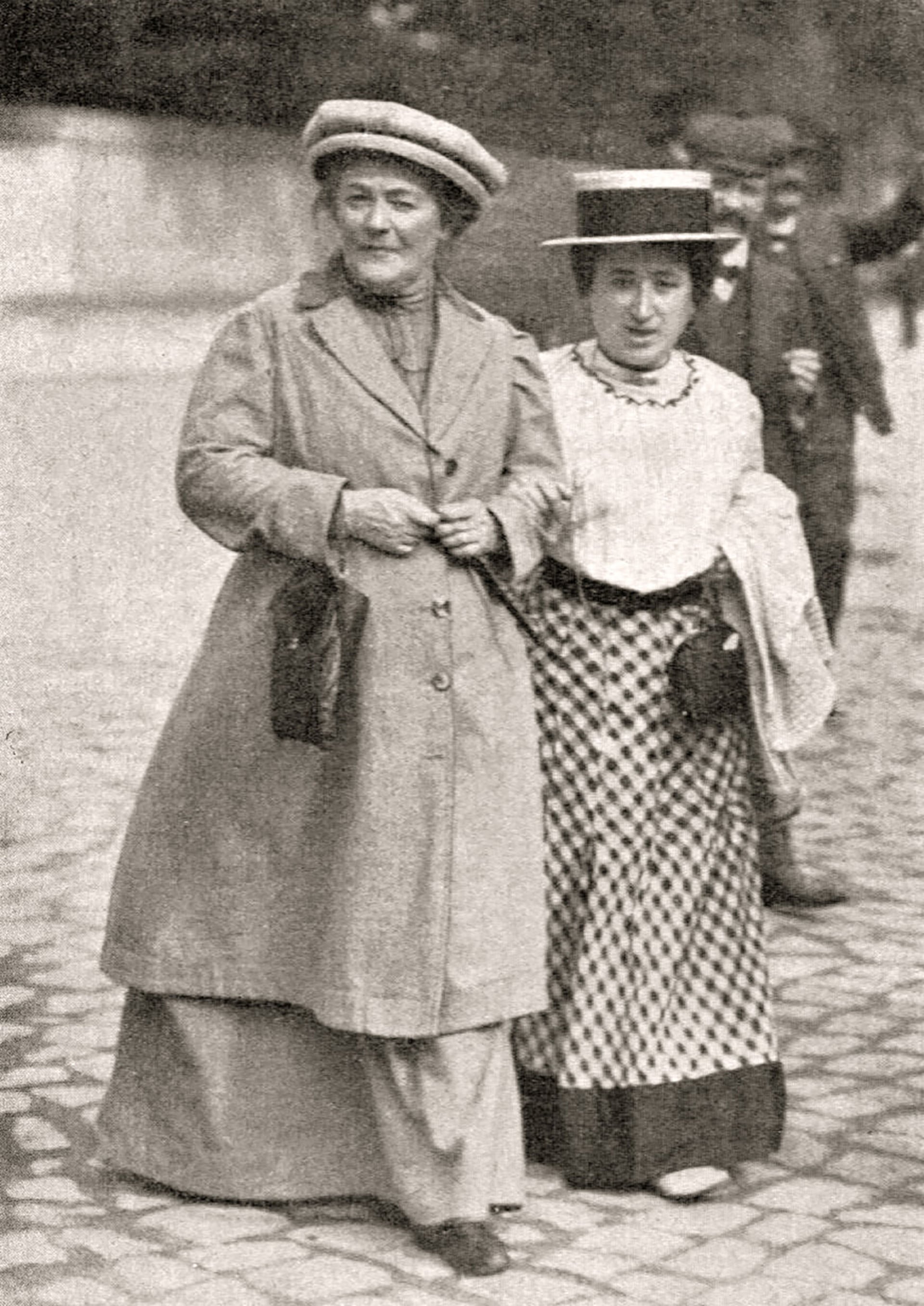 Clara Zetkin y Rosa Luxemburgo
