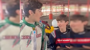 “Este es el mejor día de mi vida”: el tierno gesto de Colapinto con un niño que se volvió viral a horas de su exhibición en Buenos Aires