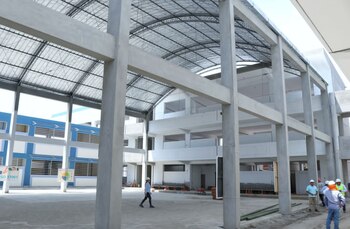 Obras para reparar colegio están