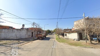 El lugar en donde atropellaron