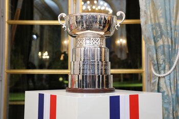 Foto de archivo del trofeo