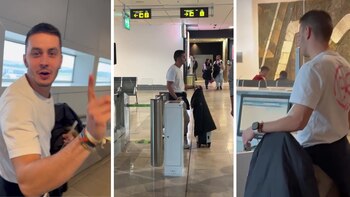 Virales- valija en el aeropuerto