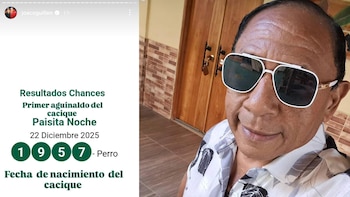 El amigo del artista celebró