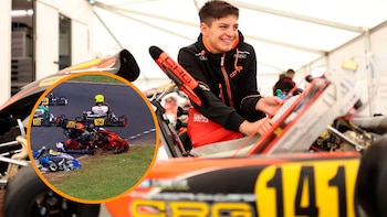 Tiene 14 años, vive solo