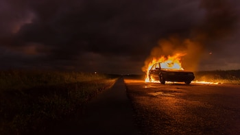 Acusaciones de infidelidad, el incendio