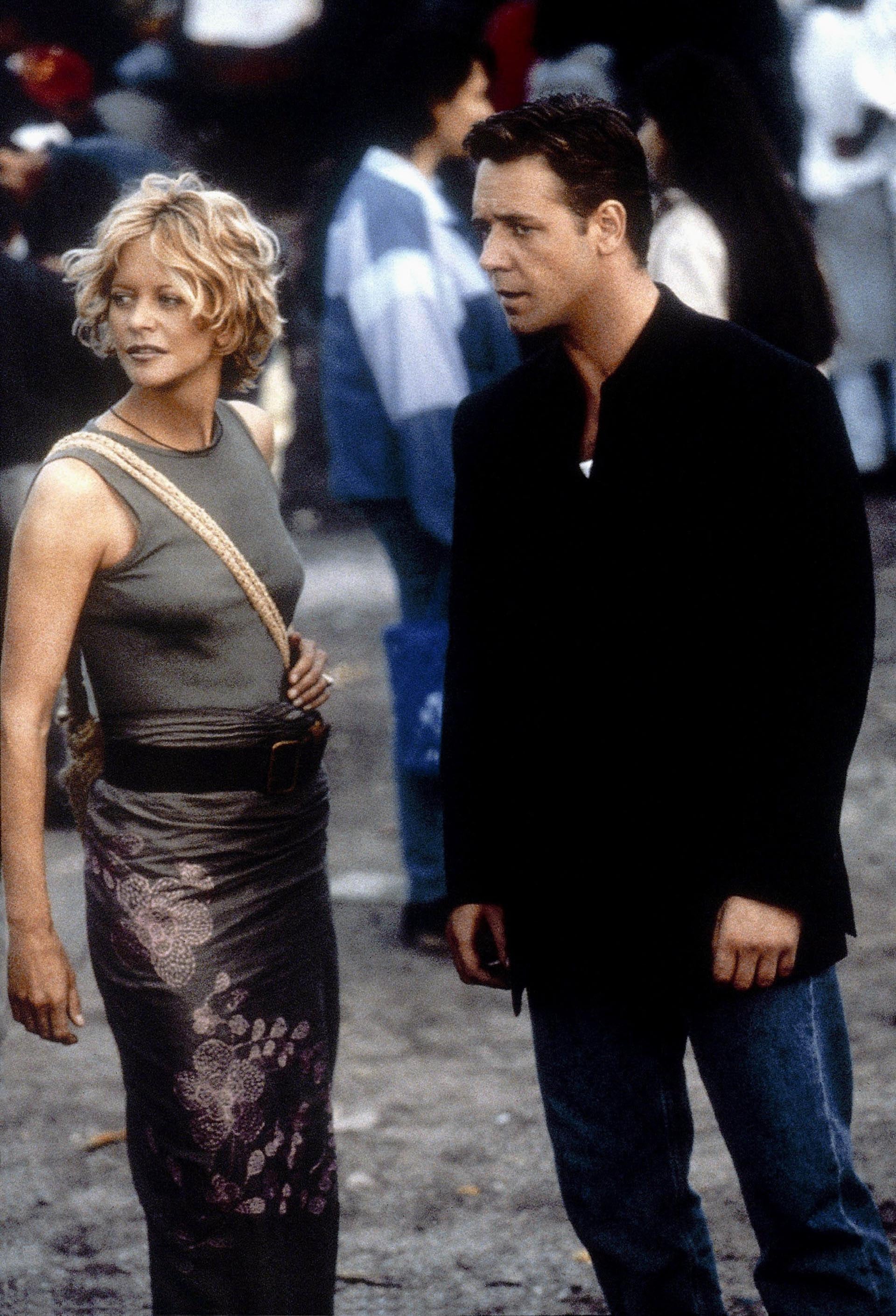 Meg Ryan y Russell Crowe en