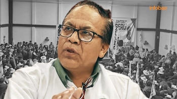 Roberto Sánchez guarda silencio ante la prensa por presunta apropiación de fondos de campaña de Juntos por el Perú