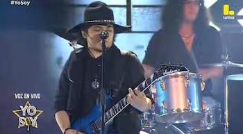 Un imitador de Gustavo Cerati