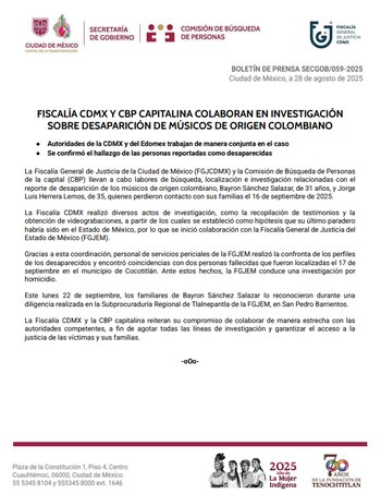 La Fiscalía General de Justicia