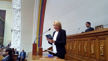 Luisa Ortega Díaz en la