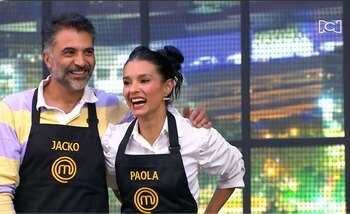 MasterChef Celebrity 2024′: a Paola Rey le importó un chorizo su delantal negro - Infobae