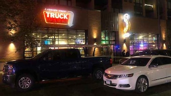 El bar donde ocurrió el tiroteo, en St. Paul (Minnesota)