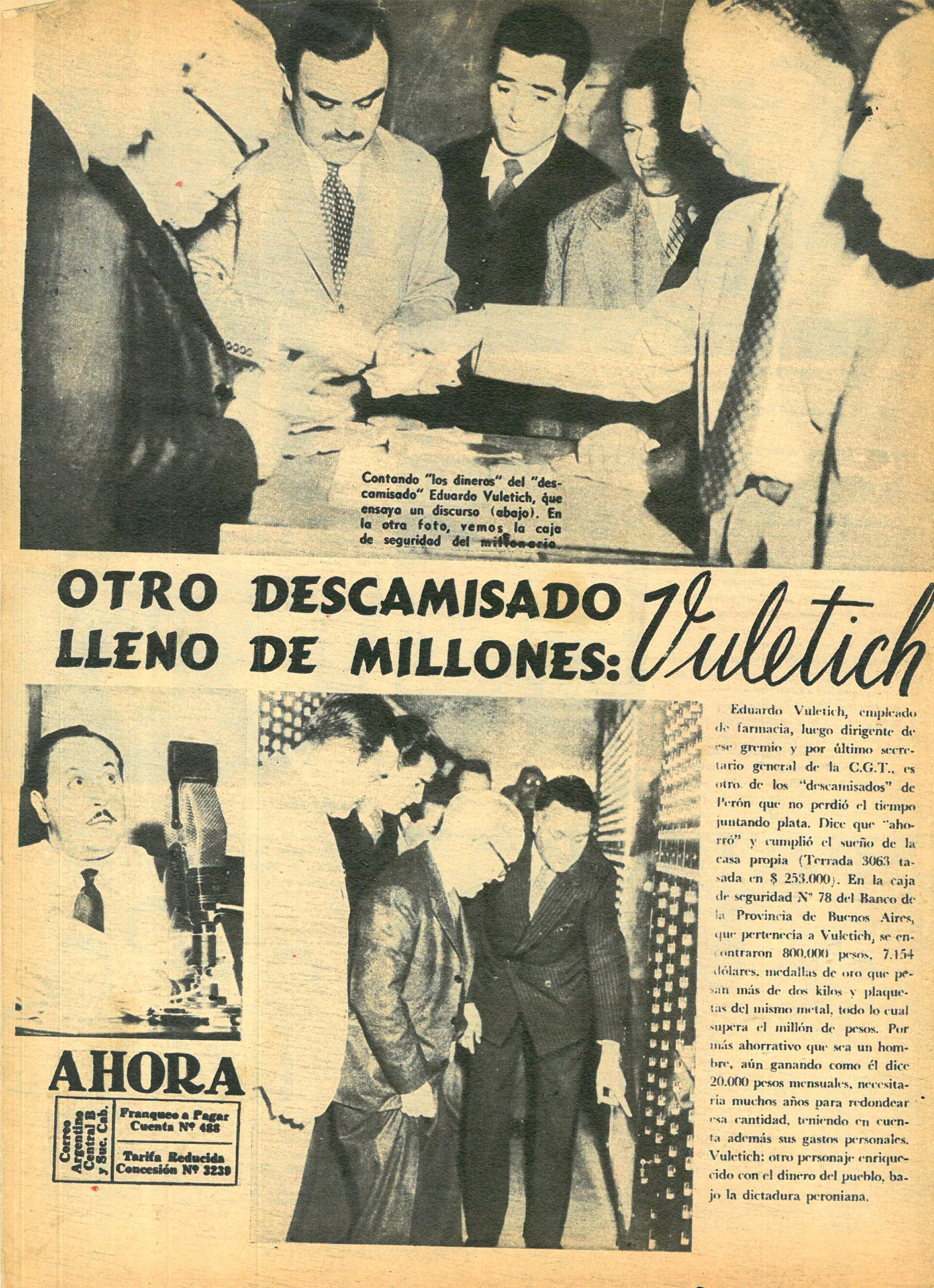 Los sindicalistas fueron uno de los blancos privilegiados de las represalias de los vencedores de 1955