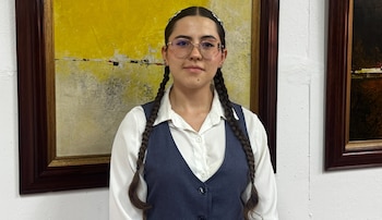 Jazmín Campos Campos obtuvo la nota más alta del examen de residencias médicas con 99 puntos y aspira a dermatología oncológica. Cortesía: CCSS