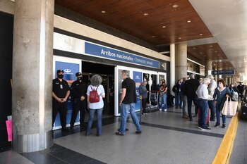 Las empresas aéreas debieron reprogramar