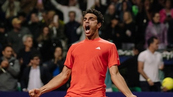 Francisco Cerúndolo llegó a su