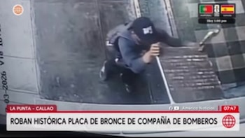 Roban placa de bronce de 82 años del cuartel de bomberos del Callao: voluntarios juntaron dinero para ofrecer recompensa por información