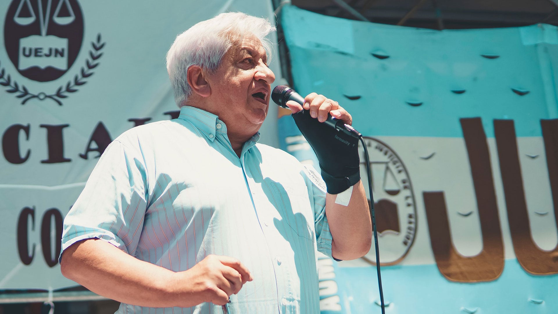 Julio Piumato, titular de la UEJN