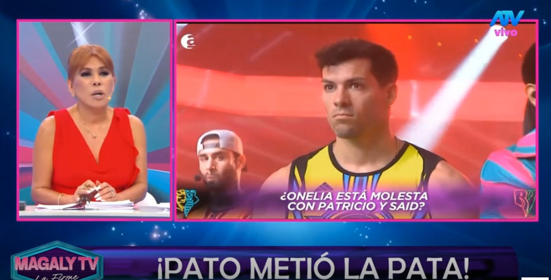 Ampay en Argentina: Onelia Molina revela su decepción con Pato Parodi en vivo. Captura: Magaly TV La Firme.