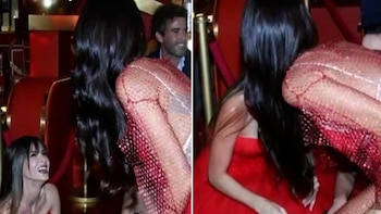 El incómodo saludo entre Zaira Nara y la China Suárez