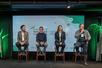 Francisco Marull, Ricardo Beraldi, Lía Molas y Roberto Rotondaro (De izquierda a derecha)