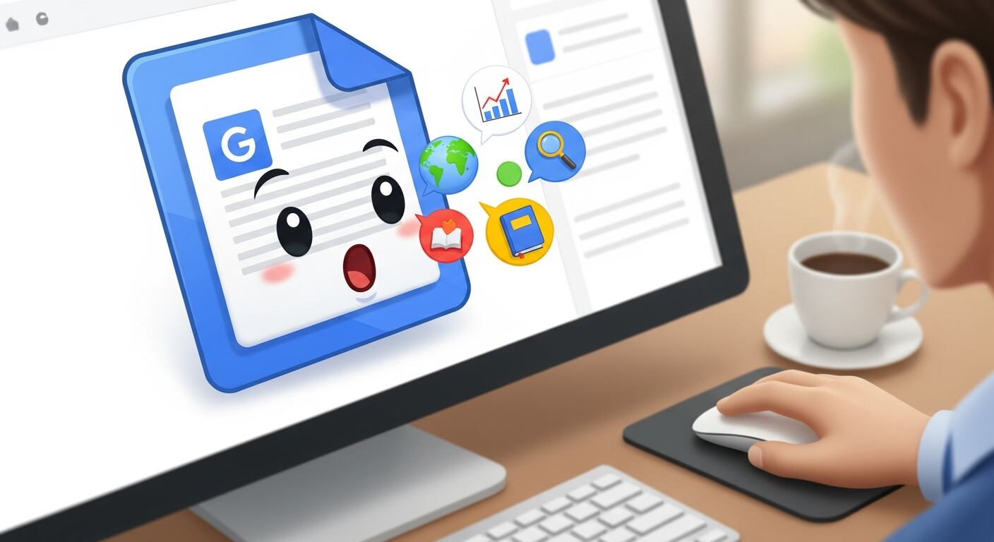 Google Docs incorpora una opción de Audio que permite escuchar versiones resumidas de los archivos sin leer el texto completo. (Imagen Ilustrativa Infobae)