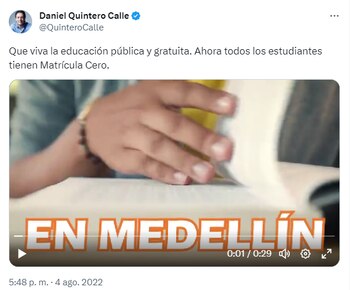 En 2022, el alcalde de