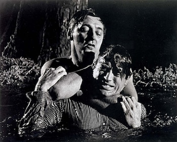 Robert Mitchum y Gregory Peck en 'El cabo del miedo'