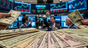 El mercado espera la decisión de la Fed sobre tasas y evalúa si el rebote del dólar se consolida en Colombia - crédito VisualesIA/Imagen Ilustrativa Infobae