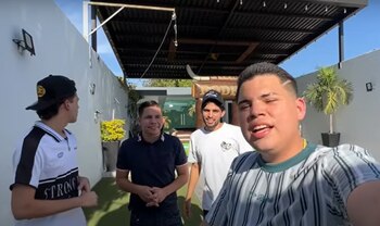 Agustín "N" subía contenido de